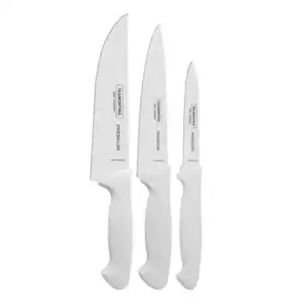 Pycca Set de cuchillos premium blanco 3 piezas oferta