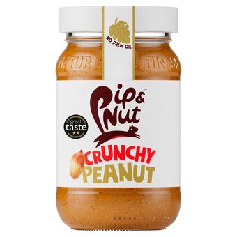 Tesco Pip & Nut Crunchy Peanut Butter 300G offer