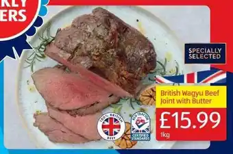 Aldi British Wagyu Beef Joint With Butter offer