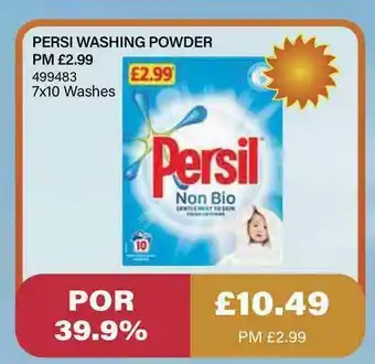 Bestway Persi Washing Powder offer