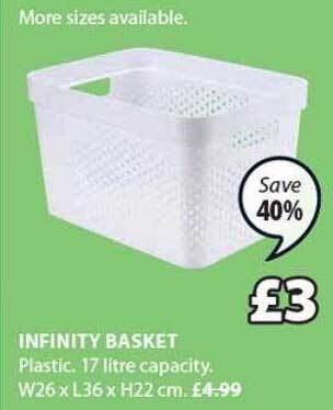 JYSK Infinity Basket offer