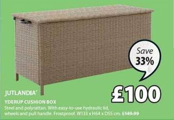 JYSK Yderup Cushion Box offer