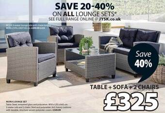 JYSK Mora Lounge Set offer