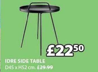 JYSK Idre Side Table offer