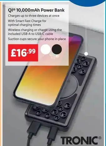 Lidl Qi 10,000 Mah Power Bank offer
