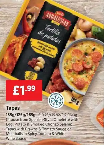 Lidl Tapas offer