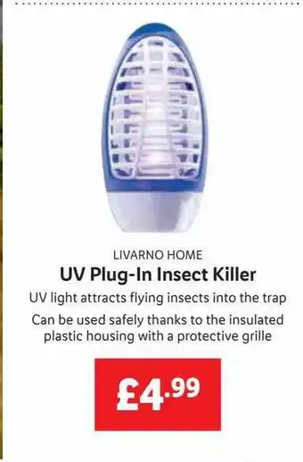Lidl Uv Plugin Insect Killer offer