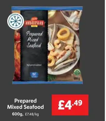 Lidl Prepared Mixed Seafood offer