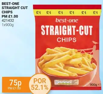 Bestway Best-One Straight Cut Chips PM £1.00 421432 1x900g offer