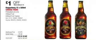Costco Kopparberg 15 offer