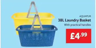 Lidl 38l Laundry Basket offer