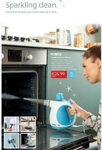 Aldi Handheld Steam Cleaner offer