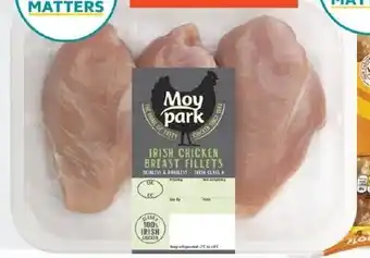 Centra Moy Park Chicken Breast Fillers 520g offer