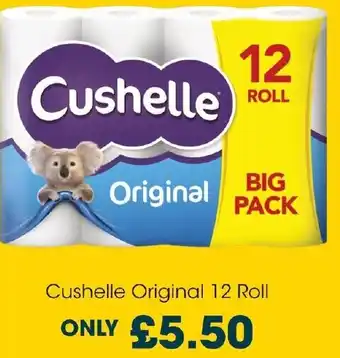 Centra Cushelle Original 12 Roll offer