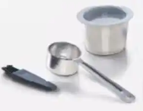 Aldi Stainless Steel Reusable Coffee Capsules offer