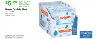 Costco Huggies Pure Baby Wipes offer