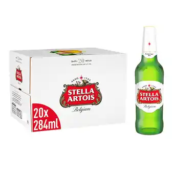 Tesco Stella Artois Lager 20X284ml offer