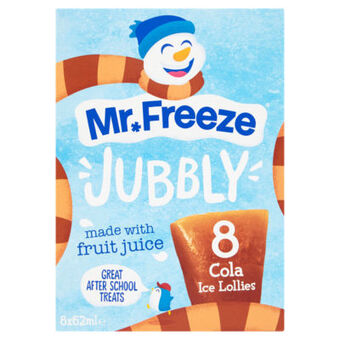 Asda Mr Freeze Jubbly Cola Ice Lollies offer