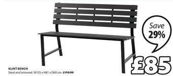 JYSK Klint Bench offer