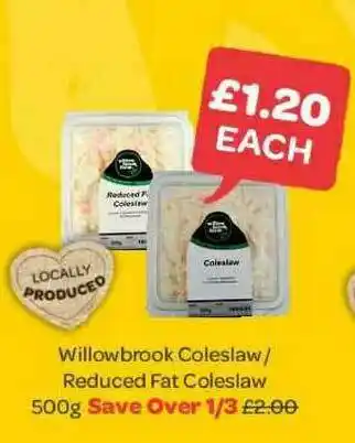 Willowbrook Coleslaw - Reducedfat Coleslaw