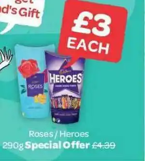Spar Roses - Heroes offer