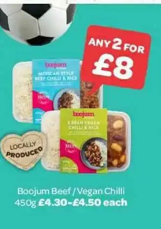 Spar Boojum Beef - Vegan Chilli offer