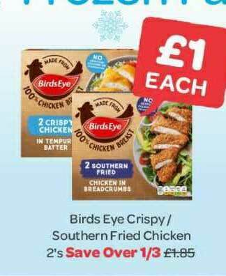 Spar Birds Eye Crispy - Southern Fried Chicken offer