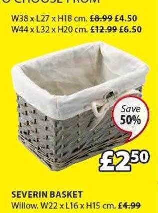 JYSK Severin Basket offer