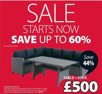 JYSK Ullehuse Lounge Set offer