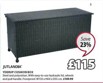 JYSK Yderup Cushion Box offer