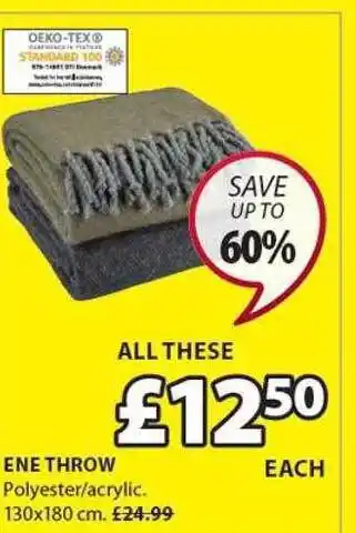 JYSK Ene Throw offer