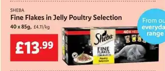 Lidl Fine Flakes In Jelly Poultry Selection offer
