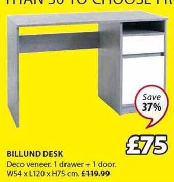 JYSK Billund Desk offer