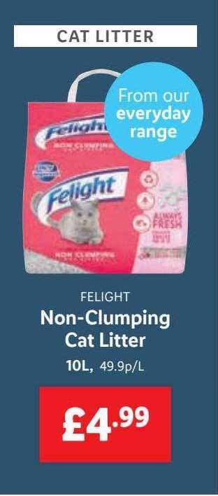 Lidl Nonclumping Cat Litter offer