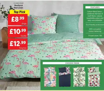 Lidl Renforcé Bed Linen offer