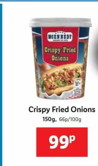 Lidl Crispy Fried Onions offer
