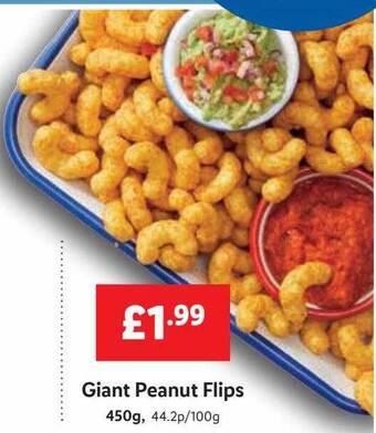 Lidl Giant Peanut Flips offer