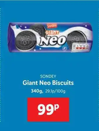 Lidl Giant Neo Biscuits offer