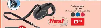 Lidl 5m Retractable Dog Lead offer