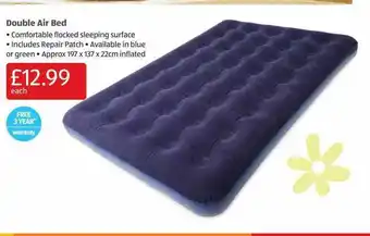 Aldi Double Air Bed offer