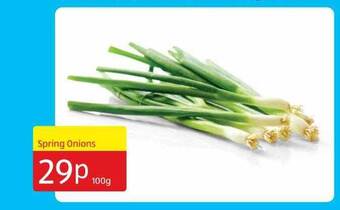 Aldi Spring Onions offer
