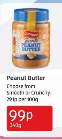 Aldi Peanut Butter offer