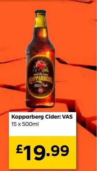 Bestway Kopparberg Cider: Vas offer