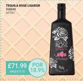 Bestway Tequila Rose Liqueur offer