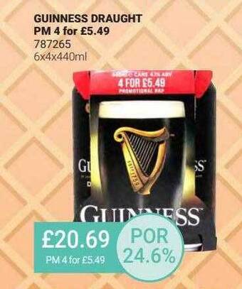 Bestway Guinness Draught offer