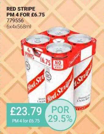 Bestway Red Stripe offer