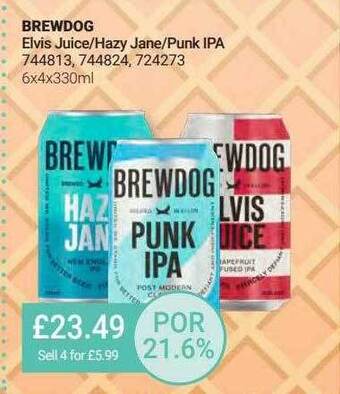Bestway Brewdog offer