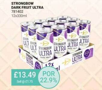 Bestway Strongbow Dark Fruit Ultra offer