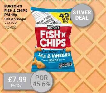 Bestway Burton's Fish & Chips offer