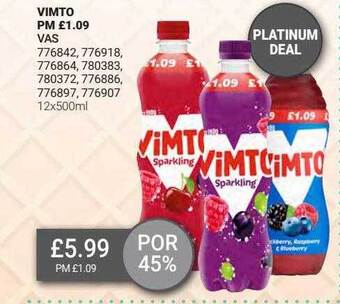 Bestway Vimto offer